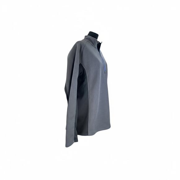 Spyder Men's XL Gray/Black 1/2 Zip Pullover Sweater - Picture 3 of 8